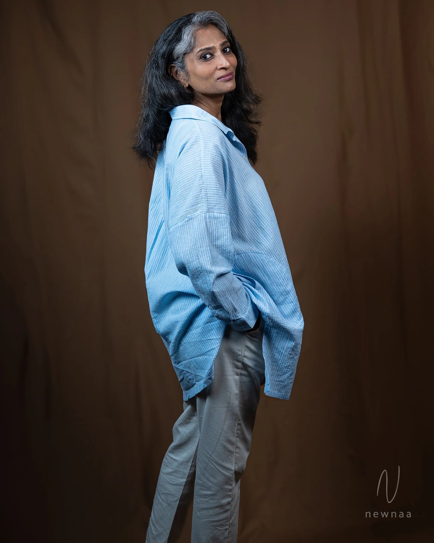 Amiti oversized shirt Newnaa