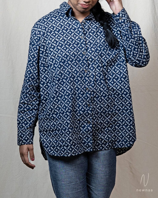 Alaya drop shoulder shirt - Newnaa