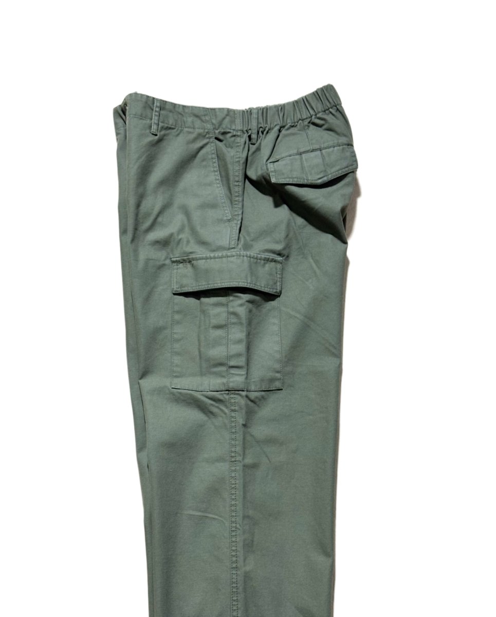 Dishaa Olive Twill Cargo Pants – 100% Cotton Utility Trousers - Newnaa