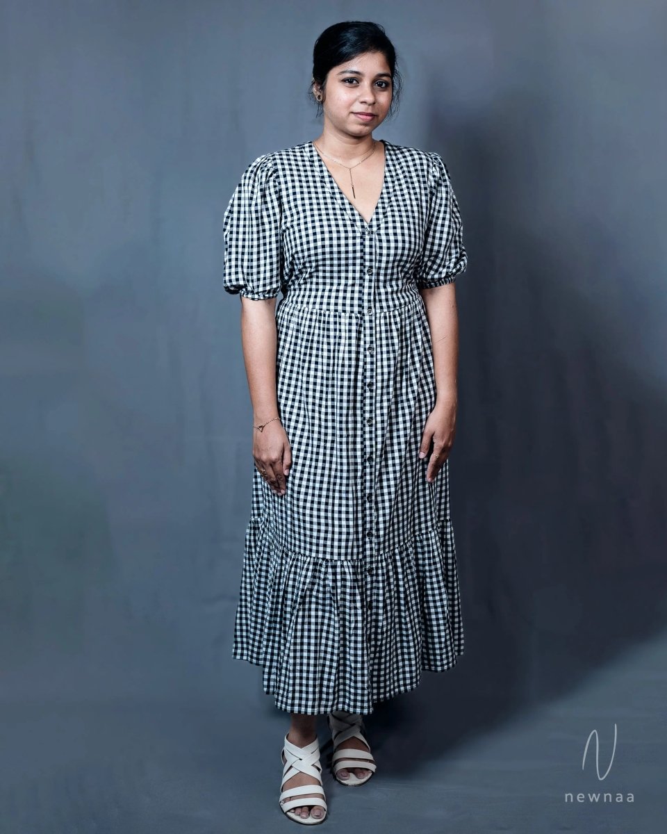 Riti tiered dress - Newnaa