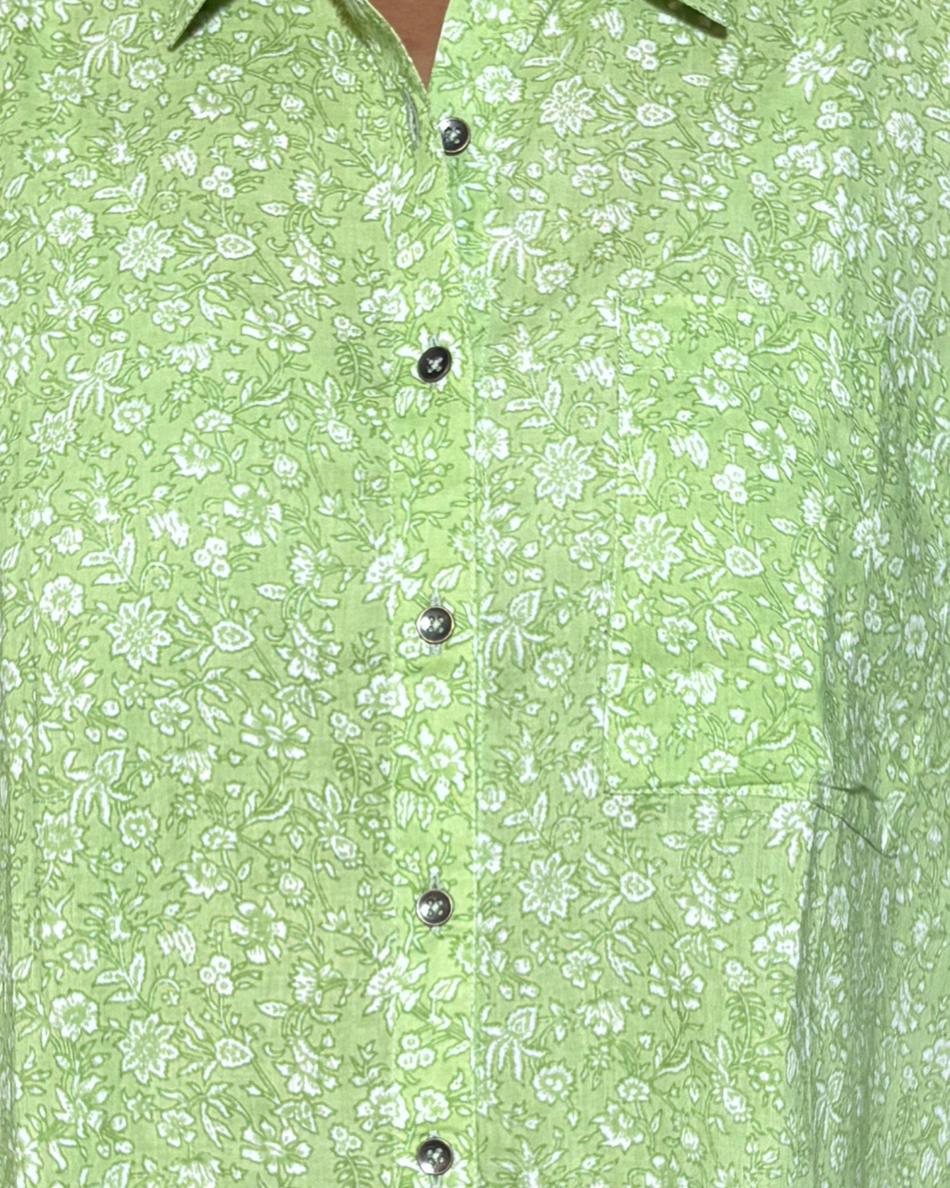 Alaya  Drop Shoulder Shirt Fluoro Green Newnaa